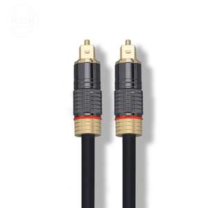 Venta caliente <span class=keywords><strong>Toslink</strong></span> a <span class=keywords><strong>Toslink</strong></span> Audio óptico <span class=keywords><strong>Cable</strong></span> de Metal - Product Image 1