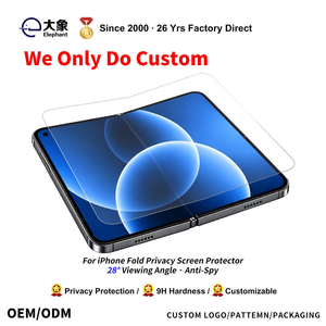 Film Hydrogel Personnalisé OEM/ODM pour iPhone Pliable, Protection d'Écran TPU Anti-Espion Auto-Réparateur, Qualité Premium, Flexible et Pliable - Product Image 1