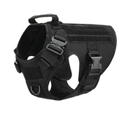 Harnais en tissu pour chien, vente en gros, avec plusieurs boucles à dégagement rapide, résistant à l'usure, accessoire d'entraînement pour grands chiens, randonnée en extérieur