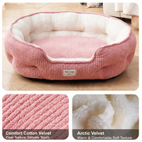 Lit pour chien de grande taille moderne, coussin en tissu épais pour toutes les saisons, pour Teddy, Corgi, utilisation en intérieur