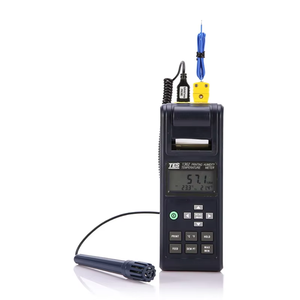 TES-1362 Periodically Print Out From Pre-Set Time Interval Printing Humidity Temperature Meter Thermometer Hygrometer - Product Image 1
