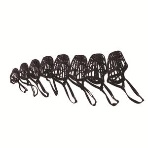 Venta directa de fábrica Plástico Ajustable Moda Mascota Anti-mordedura Hombre Lobo Perro Bozal Boca Cubierta Para Perros Mascota Perro Bozal Seguro - Product Image 5