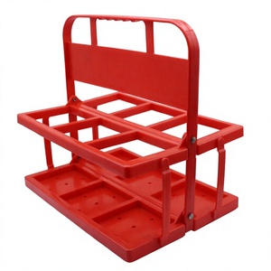Support <span class=keywords><strong>de</strong></span> Bouteille d'Eau Pliable et Durable en PP pour 6 Bouteilles, Idéal pour le Sport et les Activités <span class=keywords><strong>de</strong></span> Plein Air - Vente en Gros Usine - Product Image 2