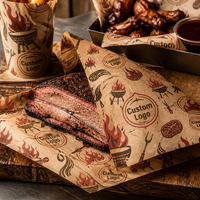 Feuilles de papier alimentaire pour barbecue, revêtement de barquette alimentaire, fournisseur, fabricant, vente en gros