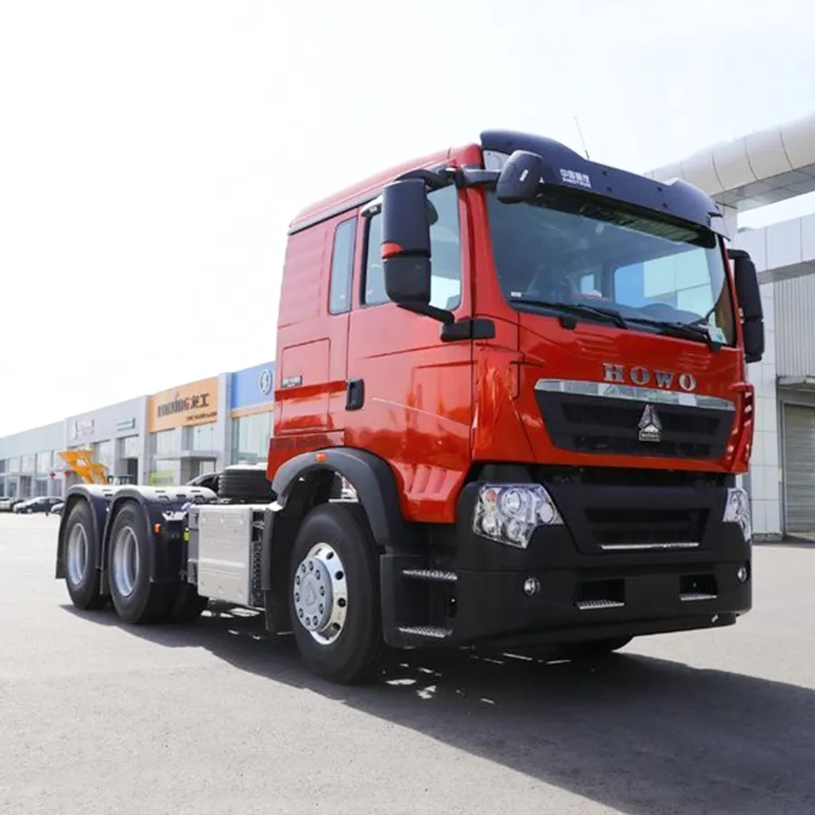 China Leverancier Nieuwe Sinotruck Howo Tx7 460hp Tien Wiel Gebruikte Tractor Truck