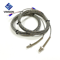 Sensor de Temperatura Tipo J de Alta Calidad con Perno, Termopar Tipo K, Suministro del Fabricante Chino