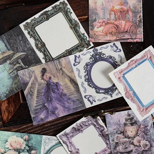 JAI IMAN 42 feuilles bricolage personnalisable cadre Vintage matériel livre pour papier artisanat Scrapbooking fournitures - Product Image 4