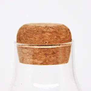 Disesuaikan 18mm 20mm 24mm ramah lingkungan kayu sumbat gabus penyumbat grosir gabus untuk botol anggur stoples kaca