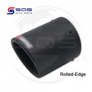 Embouts d'échappement SQS en fibre de carbone de haute qualité pour embouts d'échappement Akrapovic pour BMW M3 M4 M5 M6 pour <span class=keywords><strong>AUDI</strong></span> Q3 <span class=keywords><strong>Q4</strong></span> Q5 Q7 tuyau d'échappement de silencieux - Product Image 4