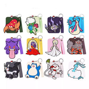 Genuine Collect Rare PokeMoned Lanyard Titular Do Cartão Caixa Starters Sterkaart Borracha Keychain Protector Gengar Display Set Gift Box - Product Image 6