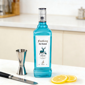 Ginebra Premium FAST.<span class=keywords><strong>KING</strong></span> |   700 ml |   40% de alcohol por volumen |   Sabor Suave y Delicado |   Paquete de 12 Unidades Disponible al por Mayor - Product Image 1