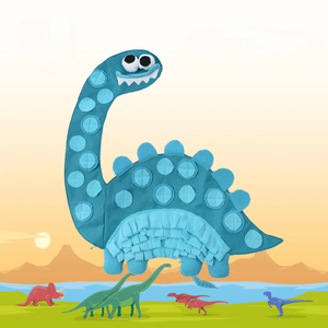 Alfombra Olfativa Interactiva para Perros, Juguete para Mascotas, Alivio del Estrés, Comida Lenta para Cachorros, Alfombra de Forrageo para Perros, Serie Dinosaurio - Product Image 4