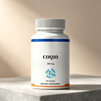 Coenzyme Q10 Liposomal (Ubiquinol CoQ10) 200 ml Capsules Molles Haute Absorption Énergie Cardiaque - OEM Marque Privée 120 Capsules