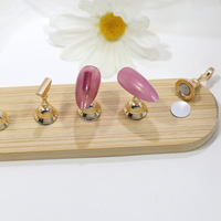 Nouvel arrivage de présentoir de vernis à ongles Outils pour pratiquer le nail art Kit de présentoir d'entraînement magnétique Outils pour ongles à presser