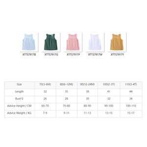 Ropa de Verano para Niños Pequeños, Camiseta sin Mangas para Bebés, 5 Colores, Algodón Liso, Camiseta Infantil - Product Image 2