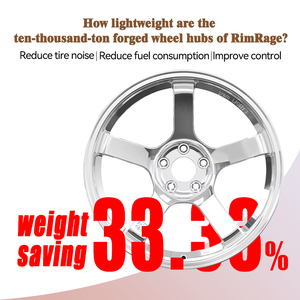 RAYS 57CR Glossy Silver Forged Wheels & Rims 18 19 20 Inch 5x112 5x114.3 5x120 Alloy Rims untuk Mobil Performa BMW Mercedes Audi - Product Image 2