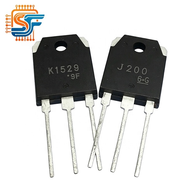 Ready to Ship 2SK1529 2SJ200 K1529 J200 TO-3P Audio Power Amplifier Matching Tube Brand New Original Transistor Suppliers