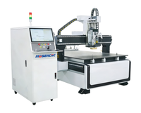 Routeur CNC Monomandrin Haute Précision à Changement d'Outil Automatique GS-1325 pour le Bois, Centre ATC 1325, Vente Directe Usine