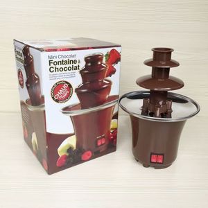 Fontaine <span class=keywords><strong>à</strong></span> <span class=keywords><strong>chocolat</strong></span> électrique 3 niveaux avec plateau de base divisé détachable pour fêtes et mariages - Product Image 2