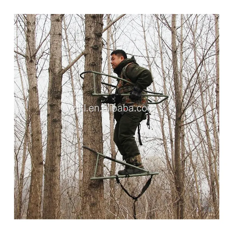 Équipement d'escalade d'arbres bon marché/support d'échelle extérieur/support d'arbre à cerf autres produits de chasse