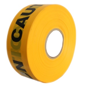 Tùy chỉnh không có độ bám dính logo vàng PE rào cản Băng tùy chỉnh cảnh báo Băng - Product Image 5