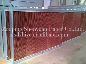 Tổ ong làm mát bay hơi miếng đệm nhà kính gà thịt gia cầm làm mát không khí hiệu quả cho thiết bị chăn nuôi - Product Image 5