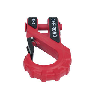 <span class=keywords><strong>Crochet</strong></span> <span class=keywords><strong>de</strong></span> remorquage universel tout-terrain en acier forgé, revêtement en poudre rouge, 3/8 pouce, haute capacité <span class=keywords><strong>de</strong></span> charge, <span class=keywords><strong>pour</strong></span> remorquage <span class=keywords><strong>de</strong></span> <span class=keywords><strong>remorque</strong></span> - Product Image 5