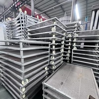 Salle de séchage commerciale des aliments d'une capacité de 1000kg-Contrôle automatique de la température Circulation d'air chaud à basse température pour fruits de mer/légumes/fruits Jerky