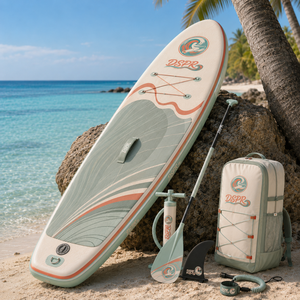 Notre planche à pagaie écologique et portable apporte de grands moments de plaisir pour les sorties en <span class=keywords><strong>famille</strong></span> et les aventures aquatiques en plein air. - Product Image 5