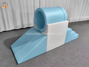 Wejoy-Ensemble de jeux souples blanc mobile pour bébé, équipement de jeux pour enfants <span class=keywords><strong>avec</strong></span> toboggans, piscines à balles pour la location de fêtes - Product Image 5