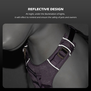 Arnés Reflectante para Perro con Logotipo Personalizado, Mejor Vendedor, Impermeable, Oxford Suave, Ajustable, Chaleco para Perros para Pasear - Product Image 6