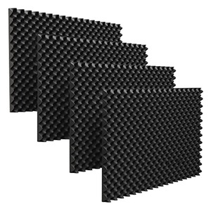 Egg Crate Foam Espuma insonorizada Paneles <span class=keywords><strong>de</strong></span> sonido acústico Espuma <span class=keywords><strong>de</strong></span> ruido ignífuga para estudio con el mejor precio - Product Image 1