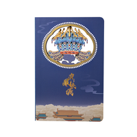 Carnet de notes A5 à couverture rigide personnalisable pour femmes Ensemble cadeau reliure thermique sublimation bloc-notes 3D