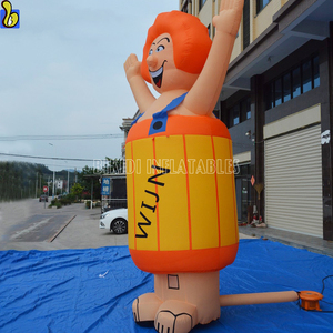 Groothandel Outdoor Decoratie Opblaasbare Vrouw Cartoon Ballon Voor Bier/Ad - Product Image 4