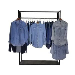 Gracer parsimonioso abbigliamento usato usato usato Jeans camicia fornitori per abiti usati di seconda mano vestiti usati