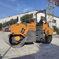 Compacteur d'asphalte rouleau de route Machine 6 tonnes 7 tonnes 8 tonnes rouleaux vibrants à vendre à Dubaï composants de base moteur pompe à moteur