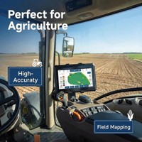 Niveleuse de terrain GPS haute précision avec moteur pour l'agriculture, garantie 1 an