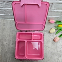 Boîte à lunch Tritan pour enfants, boîte bento anti-fuite pour garçons et filles, récipient alimentaire, sans BPA, boîte de préparation de repas durable, fournisseur d'articles de repas
