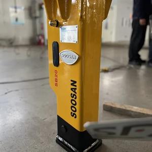 Briseur hydraulique de type boîte SB 20 de haute qualité pour mini pelles Bob Cat Skid Steer Loader Moteur puissant pour roches dures - Product Image 6