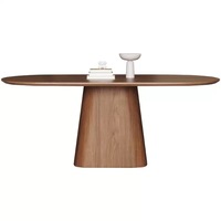 Table à manger rectangulaire en noyer au design moderne et simple, table à manger en bois massif gris avec chaises incluses