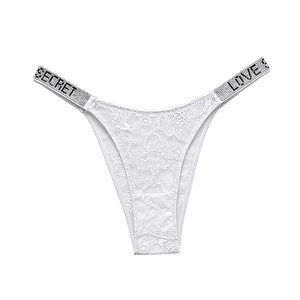 Slip Bikini Sexy da Donna Ultra-Sottile 1840V con Strass, Senza Cuciture, Ultra-Discreto, in Maglia, Hot - Product Image 6