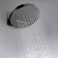 Nouveau design de luxe Douche pluie murale intelligente à affichage numérique de la température avec bouton caché et cascade