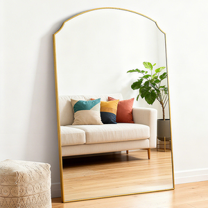 Bán Buôn Durable Sắt Hiện Đại Trang Trí Nội Thất Vòm Gương Cho Phòng Khách Khách Sạn Phòng Tắm Tường - Product Image 5