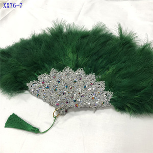 XX76 boda, pluma ventilador novia elegante <span class=keywords><strong>de</strong></span> los Fans <span class=keywords><strong>de</strong></span> <span class=keywords><strong>encaje</strong></span> rosa no plegable tiro foto accesorios <span class=keywords><strong>para</strong></span> decoración <span class=keywords><strong>de</strong></span> la boda - Product Image 1