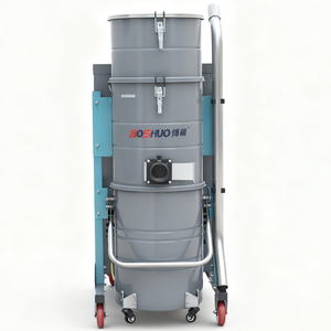 Aspirateur industriel en acier inoxydable Boshuo, nettoyage automatique du filtre, extraction de poussière haute efficacité, puissance 3 kW - Product Image 2