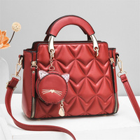 Nouveaux sacs à main en cuir PU de luxe pour femmes, sacs mignons, sacs à main pour femmes, sacs à main pour dames, ensemble de sacs à main, sacs à main
