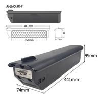 Paquete de batería Igo Outland Laurentian 48V 14ah Batería de bicicleta Rhino de retención para Lankeleisi RV800 Plus MX600PRO 48V 20ah