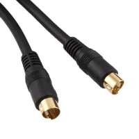 Câble S-Vidéo 4 broches mâle vers mâle, câble de connexion S-Vidéo pour projecteur, téléviseur, HDTV, magnétoscope, lecteur DVD