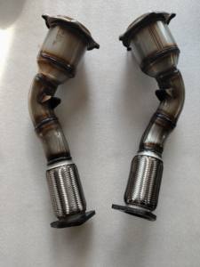 Convertidor Catalítico BINGCHUAN de Acero Inoxidable de Ajuste Directo para Cayenne 4.8L V8 2008-2010 Euro VI Reemplazo 1 Año - Product Image 3