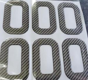 Número de placa de gel 3D, letras de resina de poliuretano, acrílico, Reino Unido - Product Image 4